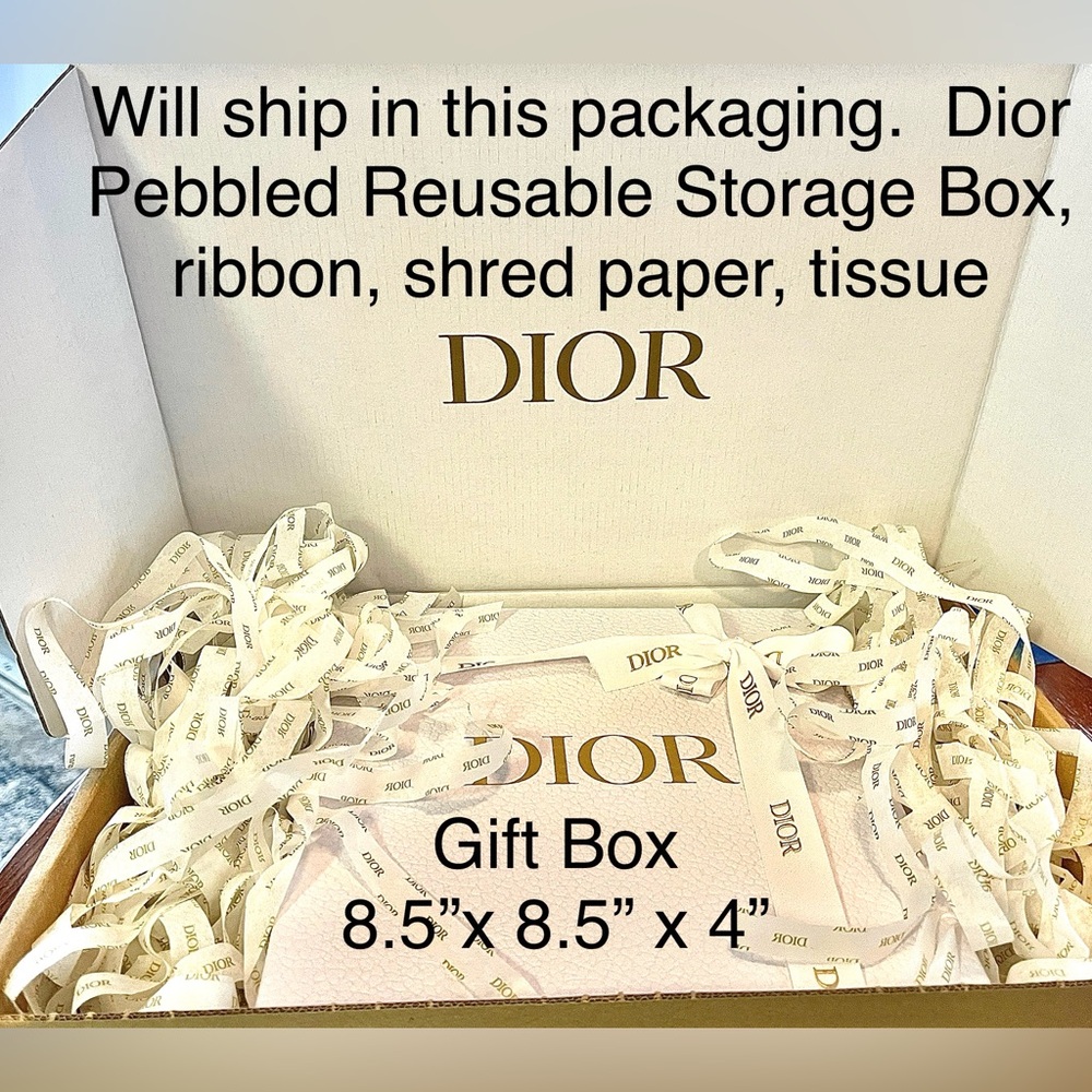 Dior Long Zip-around Monogram Wallet Canvas/Leather Piping & PebbledDior GiftBox - Picture 4 of 15
